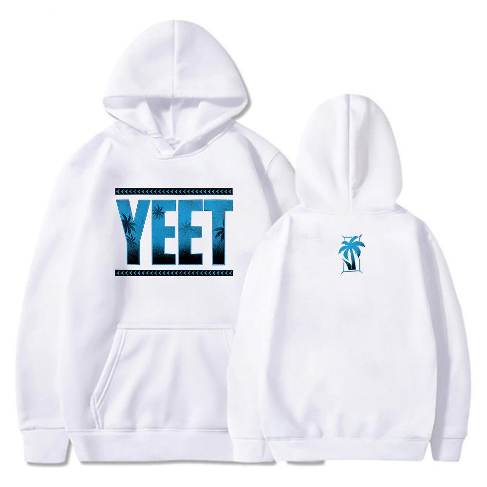 2024 Jey Uso Yeet Hoodie Long Sleeve Streetwear Women Men Hooded Sweatshirt Fashion Clothes Double-sided Graphic Print Sportwear