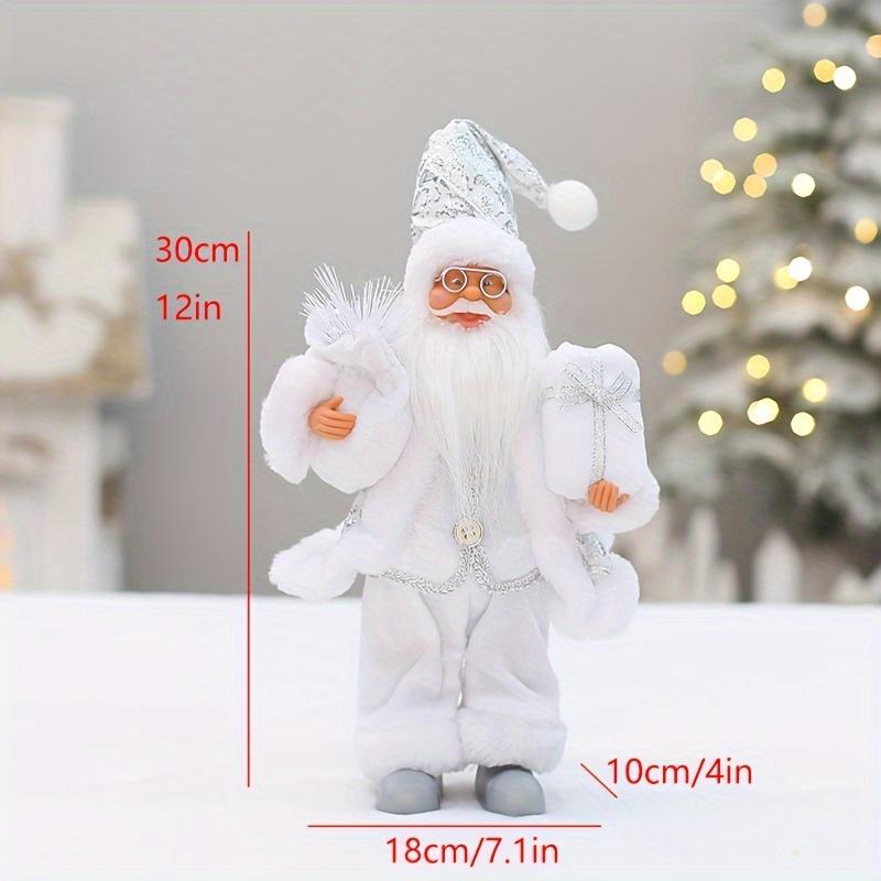 1pc12-inch Tall Santa Claus Christmas Decorative Items Home Shopping Mall and Hotel Table Decorative Items for Christmas Gift