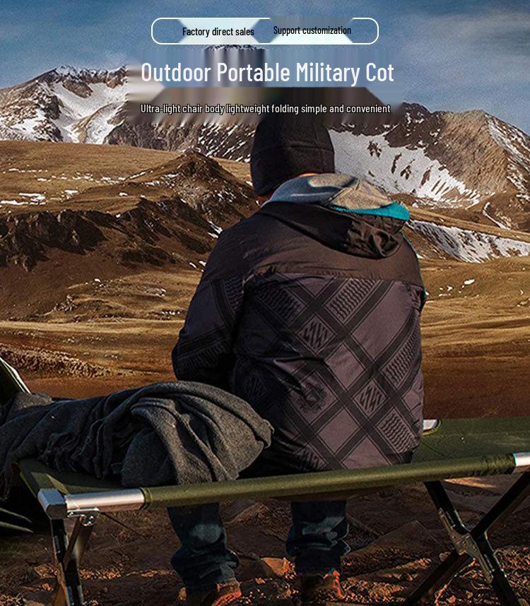 Portable Camping Emergency Folding Bed