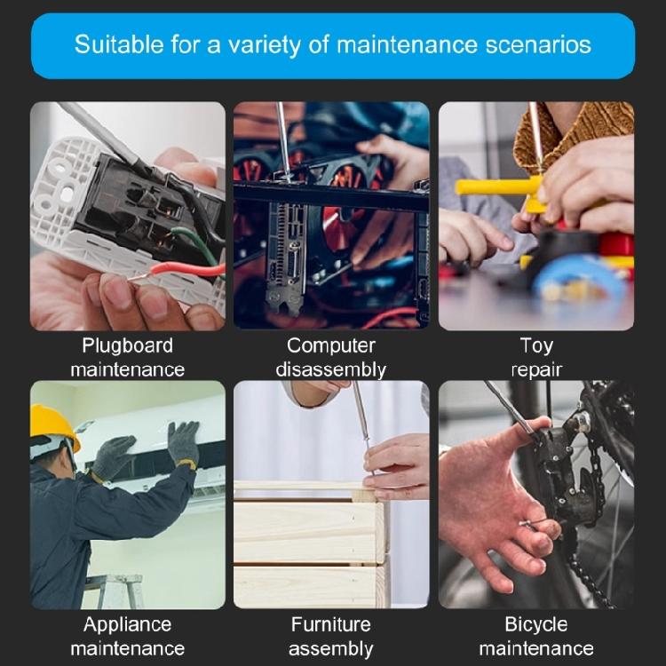 42 in 1 Ratcheting Wrench Ratcheting Screwdriver Tool Socket Set Quick Release Hand Tool Ratcheting Handle Wrench