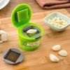 Mini Garlic Crusher Peeler Multi-function Creative Vegetable Vutter Labor-saving Non-slip Cover for Home Kitchen Vegetable Tools