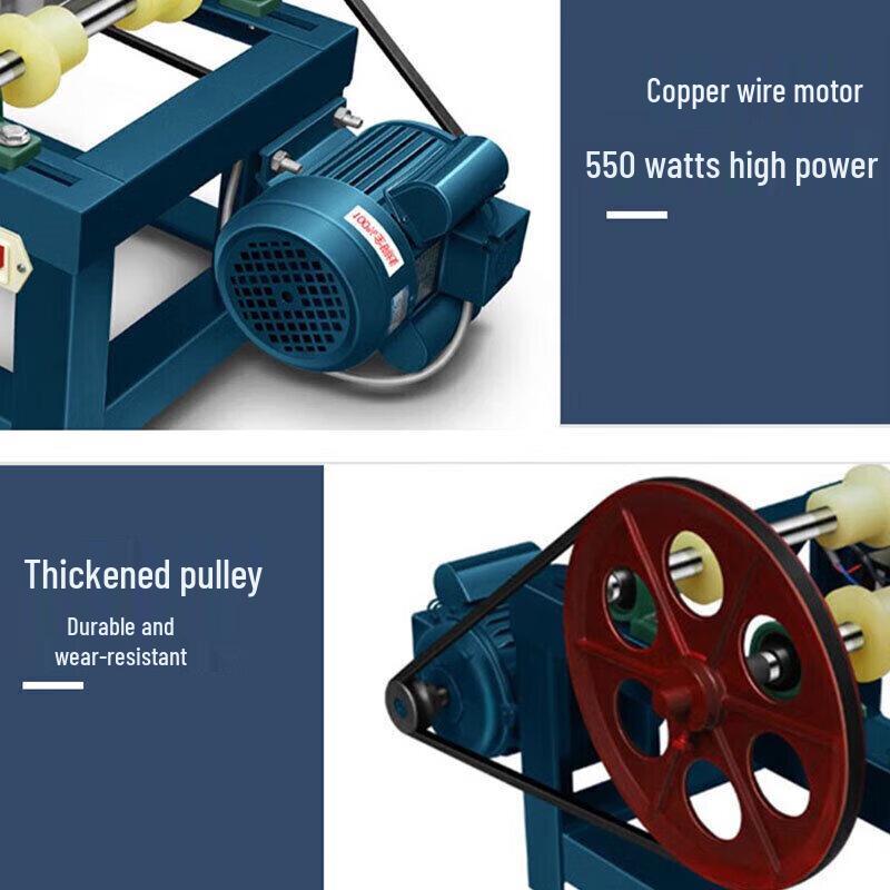 Mini Horizontal Pottery Ball Mill for Glaze Grinding CN plug (adapter included)