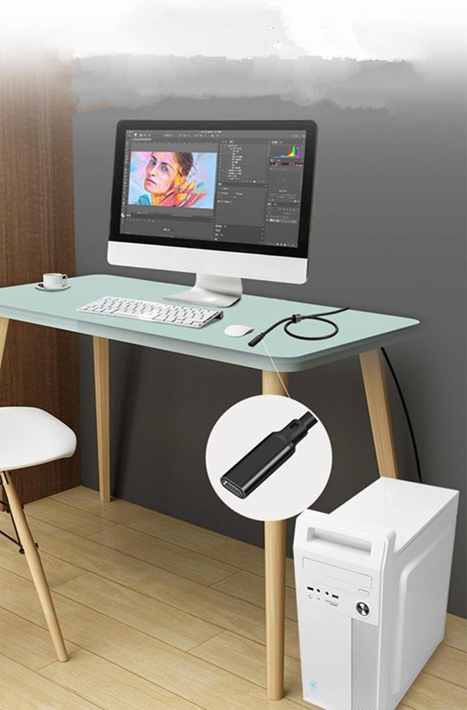 USB C Extension USB Gen 2 Male to Female Fast Data and Video Devices H.May Cable, Type-C 3.2 (10Gbps) Extender, 4K@60Hz Charging, Transfer, Charging,