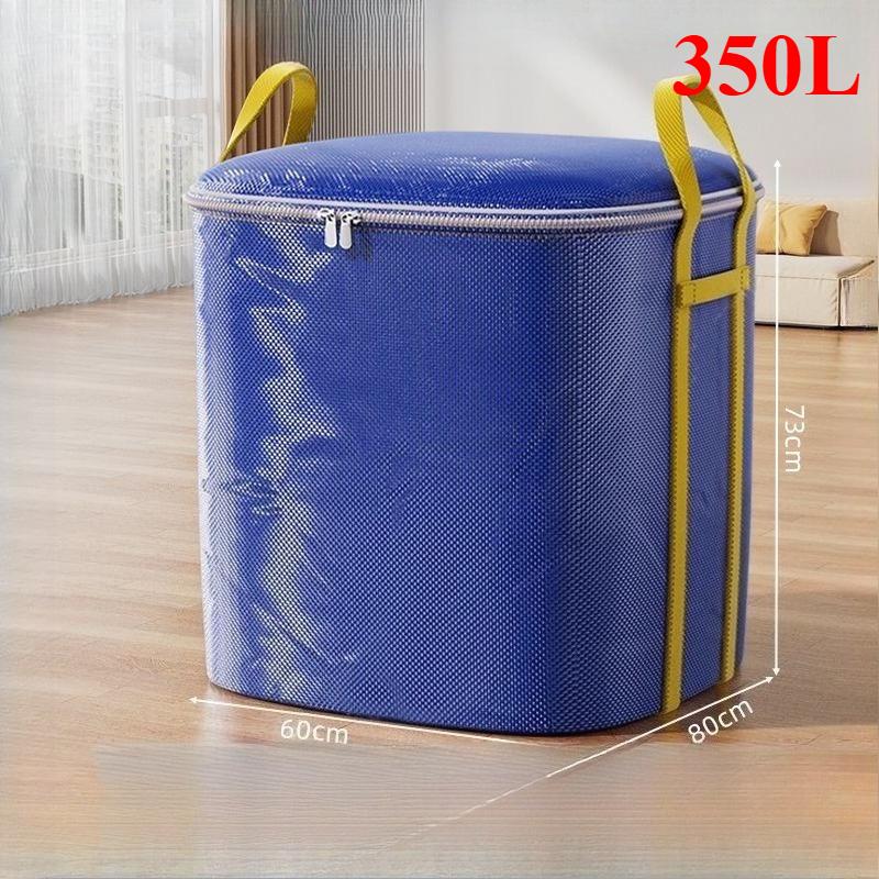 Extra große strapazierfähige gewebte Aufbewahrungssäcke für Kleidung Quilts & Bettwäsche Robuste Organisationssäcke für Versand & Umzug