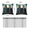 Dean Winchester Supernatural Television Pillow Cover Pillow Case Cushion Cover Retro Pillowcases For Sofa Bedroom Home Decor