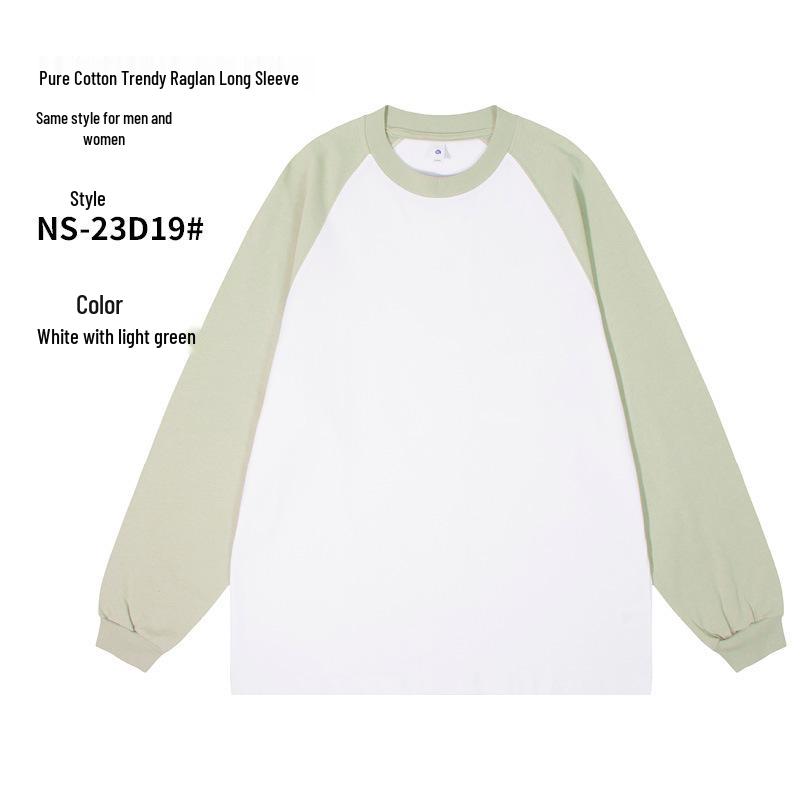 Pure Cotton Long Sleeve Staff Uniform Sweatshirt for School and Catering Services