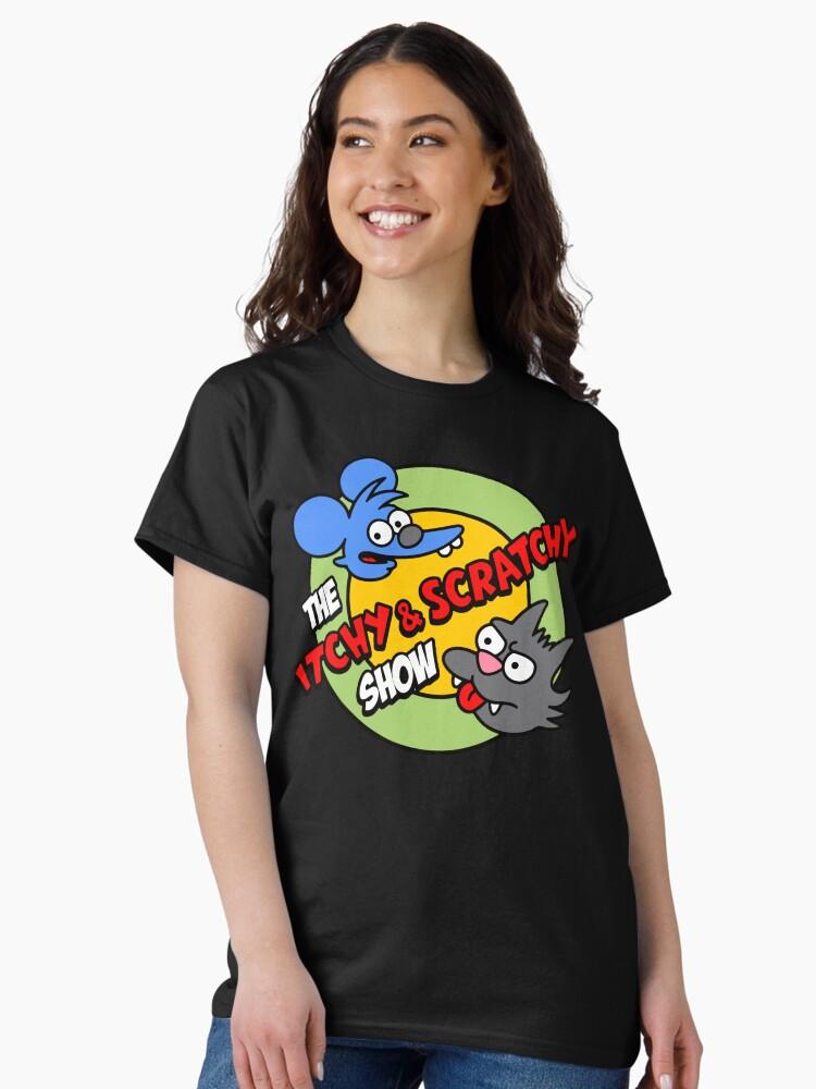 Tom & Jerry The Itchy & Scratchy Show Classic T-Shirt