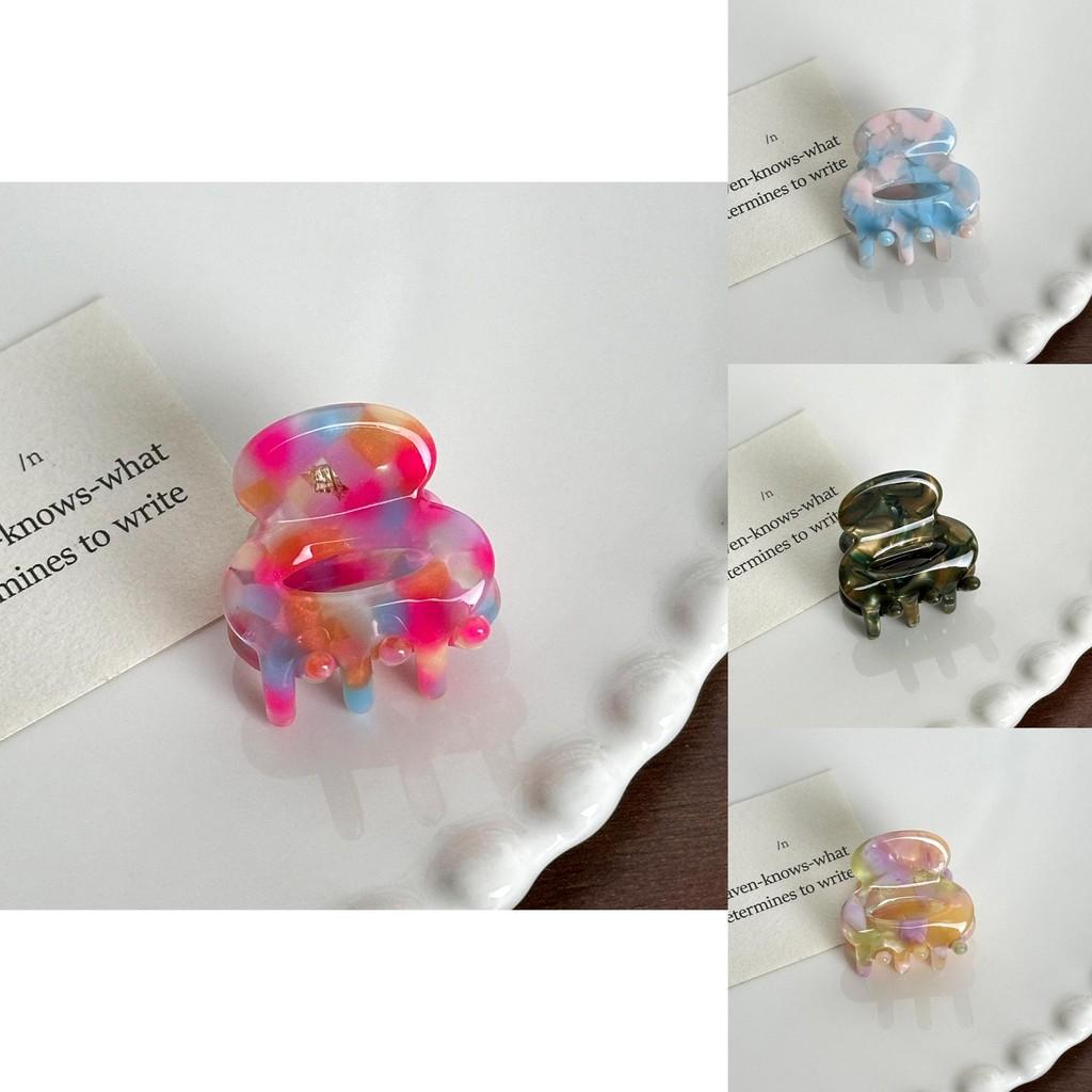 Charming Handmade Acetate Hair Clips For Girls Perfect For Trendy Hairstyles