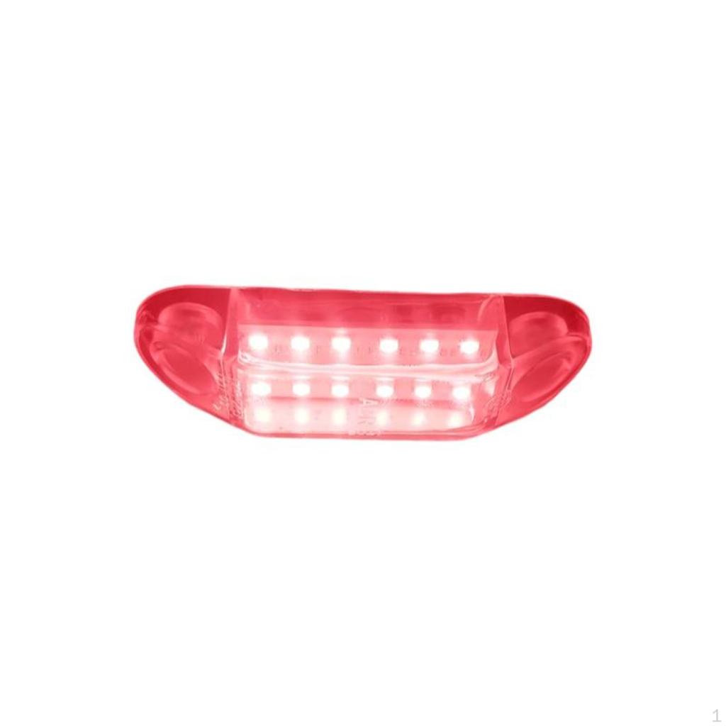 Vehicle lightemitting diode Side Marker Light, Universal 1224V, Turn flasher Light Yellow Ground