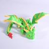 PLA 3D Printed Chameleon Model Multicolor Multi-jointed Chameleon Action Figure Movable Articulated Animal Figurine