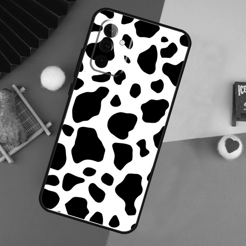 Cow Print Case For Samsung Galaxy A54 A34 A14 A55 A35 A33 A53 A13 A23 A17 A06 A16 A56 A36 A52 A32 A15
