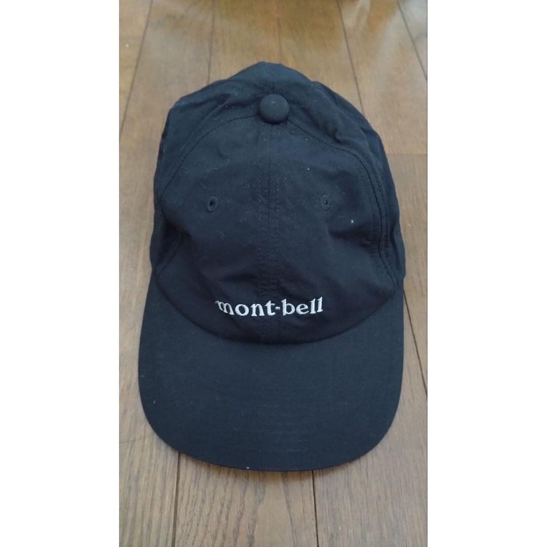 Used montbell black cap