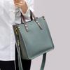 Genuine Leather Vertical Tote Handbags For Women Trend Designer Large Capacity Shoulder Crossbody Bags