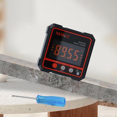 Digital Angle Gauge Relative Measurement Protractor Woodworking Measuring Tool for Tablesaw