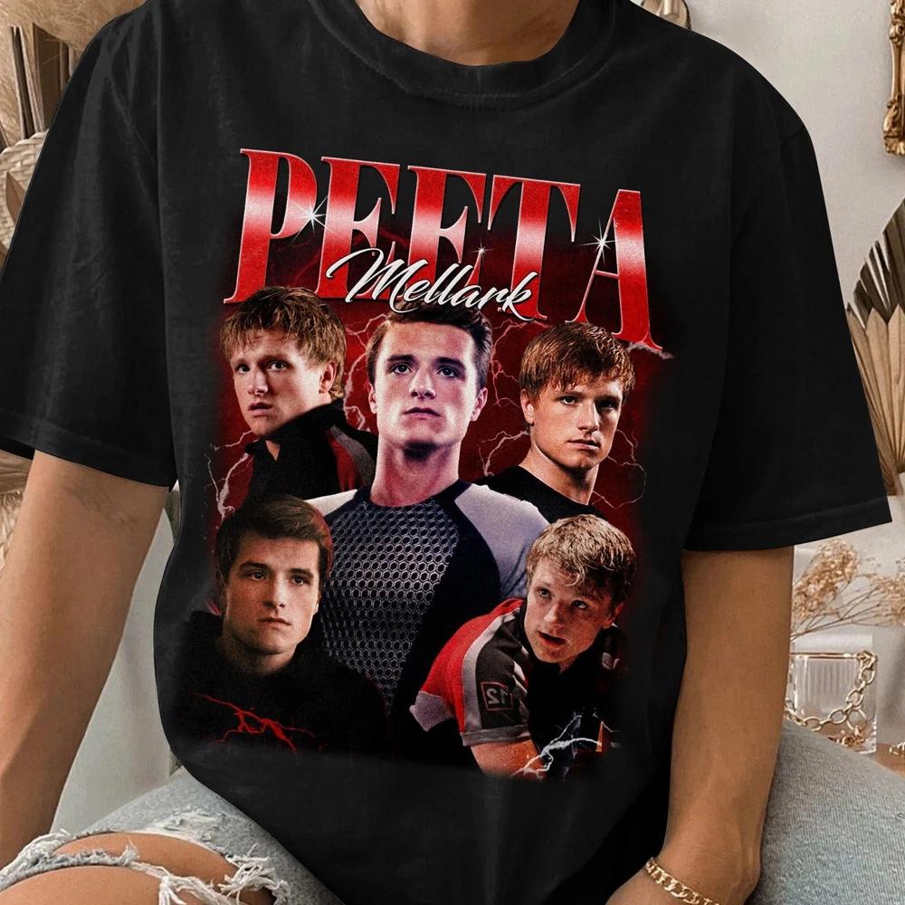 Vintage Peeta Mellark TShirt Josh Hutcherson Shirt Gift For Fans S