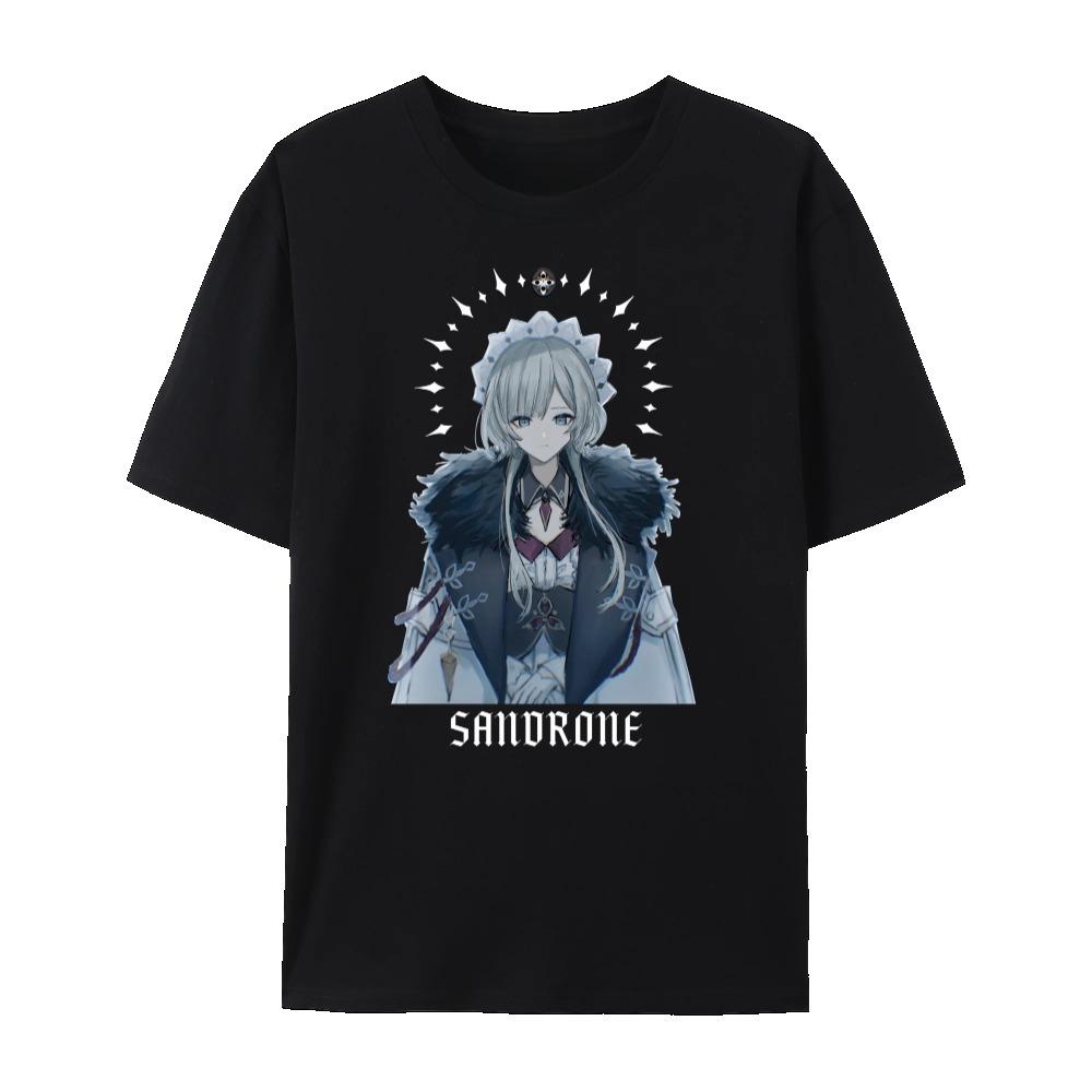Genshin Impact Eleven Fatui Harbingers Series Impression Unisex Short Sleeve Crewneck T-Shirt