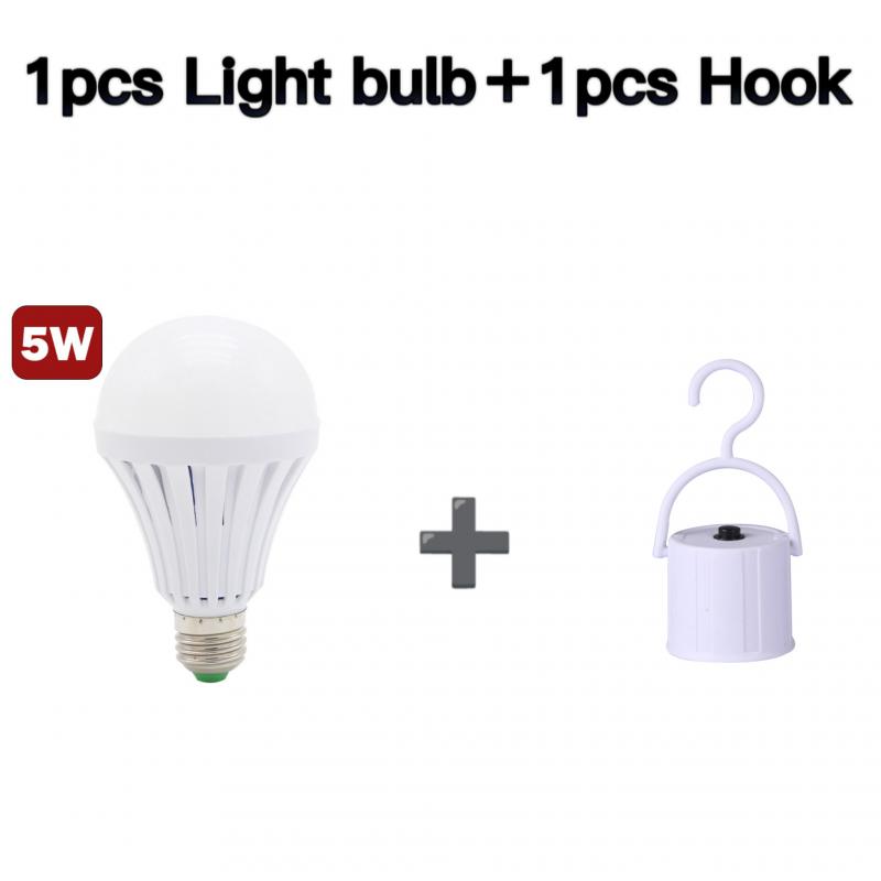 Rechargeable Light Bulb Led Bulb E27 Emergency LED Light Bulb E27 Lamp Light Bulb Household Lighting Lamp For Indoor Outdoor