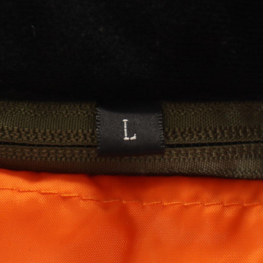 VANSON Flight Jacket L Khaki Blouson Men's Used