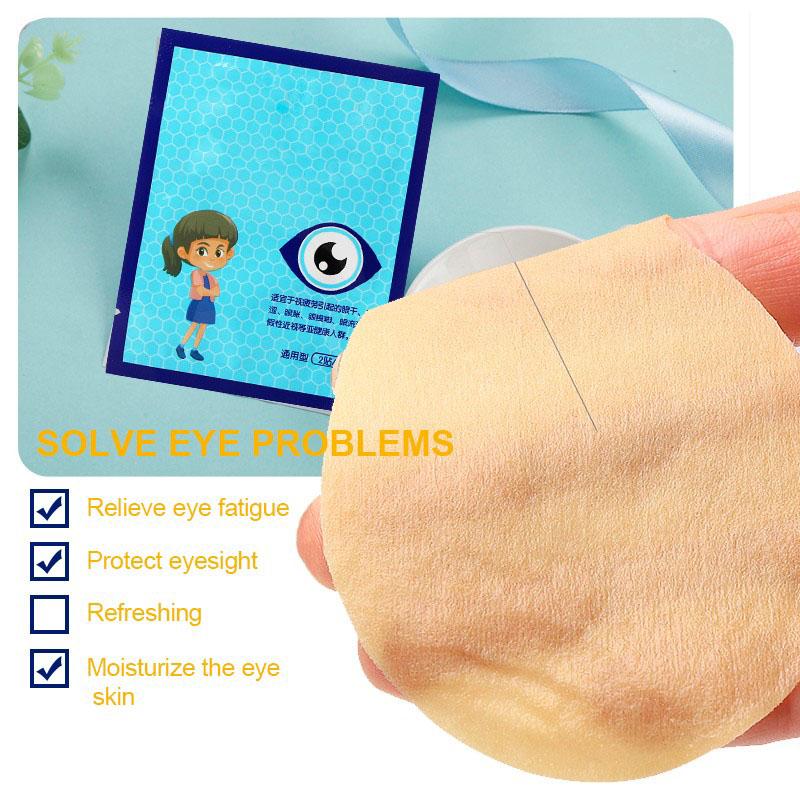 10PCS/5pairs Wormwood Eye Mask Eye Care Patches Protect Eyesight Keep Good Vision Relieve Eye Fatigue Myopic Amblyopia Natural Herbal
