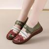 Gladiator Summer Sandals Women's Big  Woman Real Leather Sandals Ladies Patchwork Strap Non-slip Flats