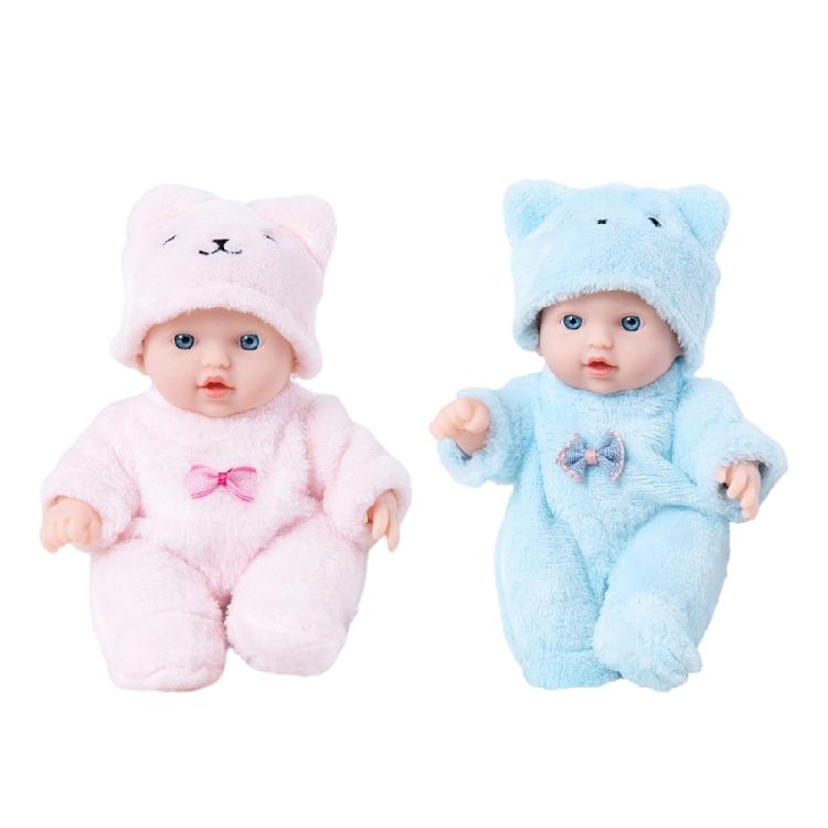 20cm Mini Reborns Baby Doll Action Figure Educational Toy Newborns Shower Gift