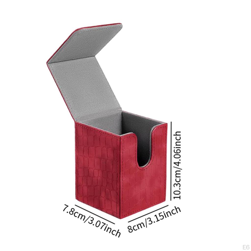 210 Cards Capacity Card Deck Box, Trading Storage Solution