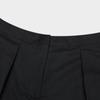 Fila Solid Color Straight Leg Woven Casual Pants Women Bottoms Black F11W415805F-BK