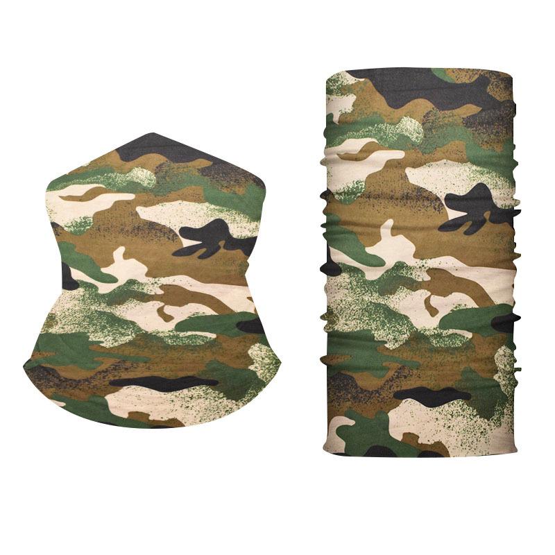 Outdoor Camouflage Magic Headscarf Sports Cycling Mask Summer Men and Women Sun Protection Travel Fishing Neck Cover Full Face Towel