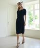 Paul And Alice Heart Neck Dress / Black