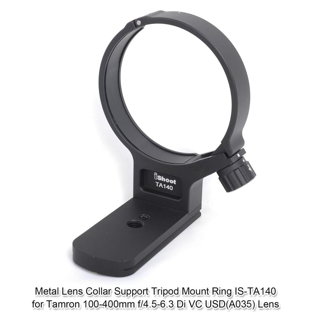 iShoot Tripod Mount Designed for the Tamron Di VC USD This tripod mount support bracket features an quick release plate at the compatible with type