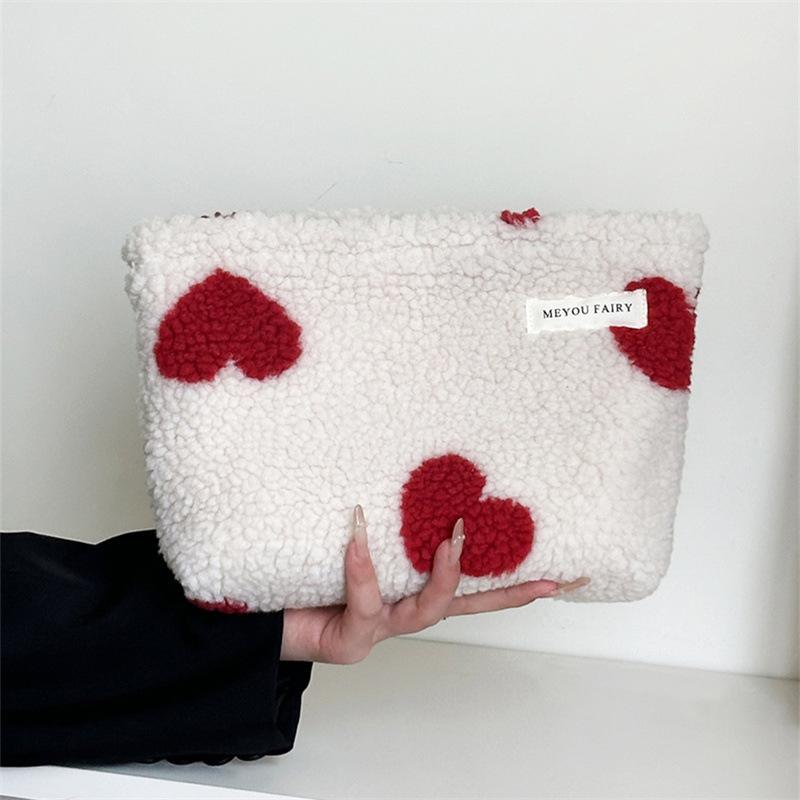 1Pcs Women Mini Makeup Handbags Wallet Pouch Bag Zipper Cute Small Travel Cosmetic Lipstick Earphone Card Storage Bag Purse