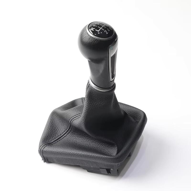 5 6 Speed Car Gear Shift Knob For SEAT IBIZA IV (6J) 2009 2010 2011 2012-2017 With Gaiter Boot Leather Cover Case Accessory