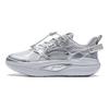 Li Ning Youth Starry Comfortable Shock Absorbing Rebound Casual Shoes Kids Shoes Silver Gray YKCT148-5