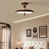 Walnut Style Eye-Protection LED Ceiling Lamp