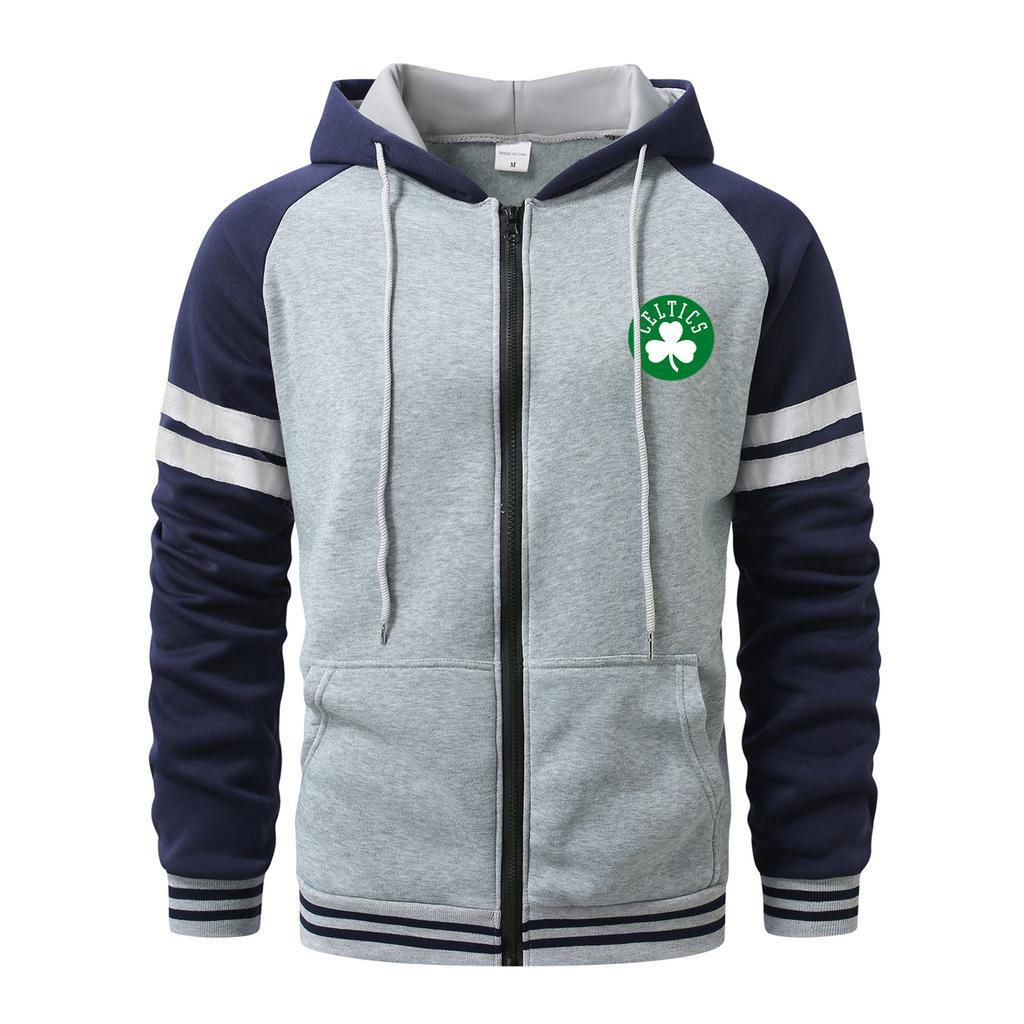 Pánské mikiny Kardigan Mikina na zip S kapucí Kapsa Sportovní a outdoorové Pánská móda Mikiny a mikiny Streetwear Ležérní Pánské kabáty