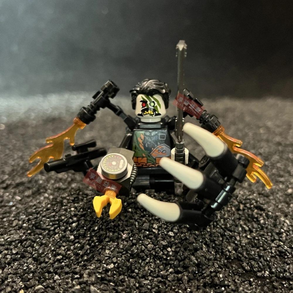 Ny Halloween Skrekkfilm Skjelett Helt Byggeklosser Modell Klosser mini Actionleketøysfigurer Leketøy gave til barn