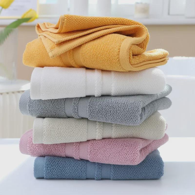 Jieliya 7690 Absorberande badhandduk i ren bomull för män och kvinnor