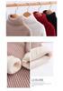 Children's Slim Fit Knit Sweater with High Neck and Velvet Lining for Autumn and Winter.