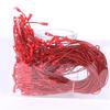 100Pcs Christmas Ornaments Hanger String Ornament Hook Ropes Precut String with Snaps Locking for Xmas Ornament Hanging Decor