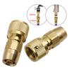 2pcs Brass Quick Connectors Water Hose Quick Connect Fittings for Expandable Garden Hose & Water Hose Repair Adaptor