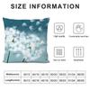 Dandelion Fashion Cushion Cover Pillowcase Ultra Soft Skin Friendly Fabric Cloud Like Comfort & Concealed Zipper