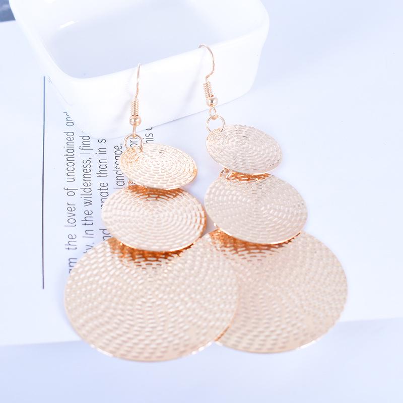 Suibian Exaggerated Multi-Layered Retro Indian Women s Dangle Earrings