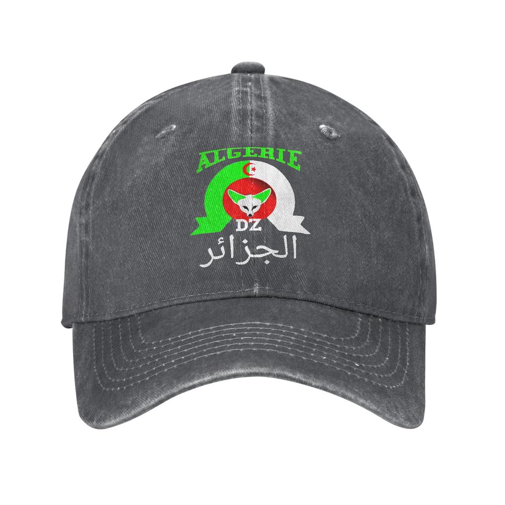 Long Live Algeria DZ Algeria Washed Baseball Cap Casual Sun Trucker Hat Summer Unisex Men Outdoor Gym Snapback Cap