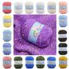 Premium Milk Cotton Baby Yarn With Colorful Dots For Knitting And Crochet