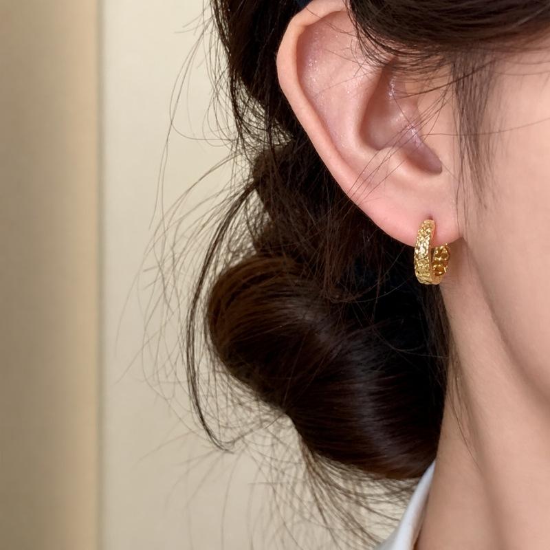 1Pair Fashion Stainless Steel Hoop Earrings For Women Men Gold Silver Color Tiny Cartilage Piercing Trendy Female Hoops Jewelry