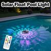 Solar Floating Pool Light LED RGB IPX7 Waterproof Remote Control Rechargeable Lamp Outdoor Swimming Pool Pond Garden Party Decor