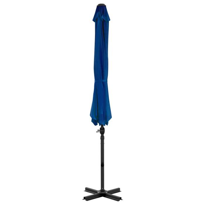 VidaXL Cantilever Garden Parasol with Aluminum Pole, Patio Sunshade, Sun Shelter, Terrace Umbrella 46989