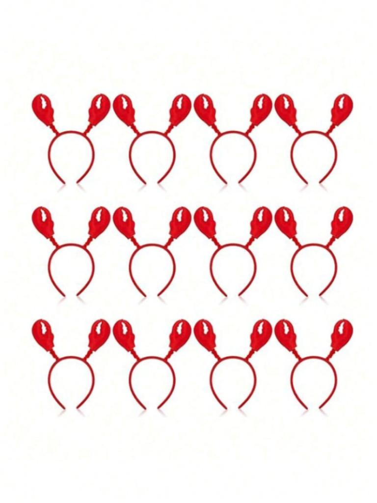 1 čelenka s klepetem kraba/humra, Pop klobouk s mořskými plody pro párty/cosplay/kostým/dekoraci večírků a akcí s oceánskou tématikou