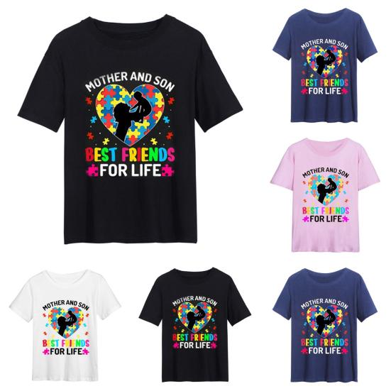 

Женская футболка ко Дню матери, привлекающий внимание полиэстер, устойчивый к выцветанию, забавный пуловер на лето
