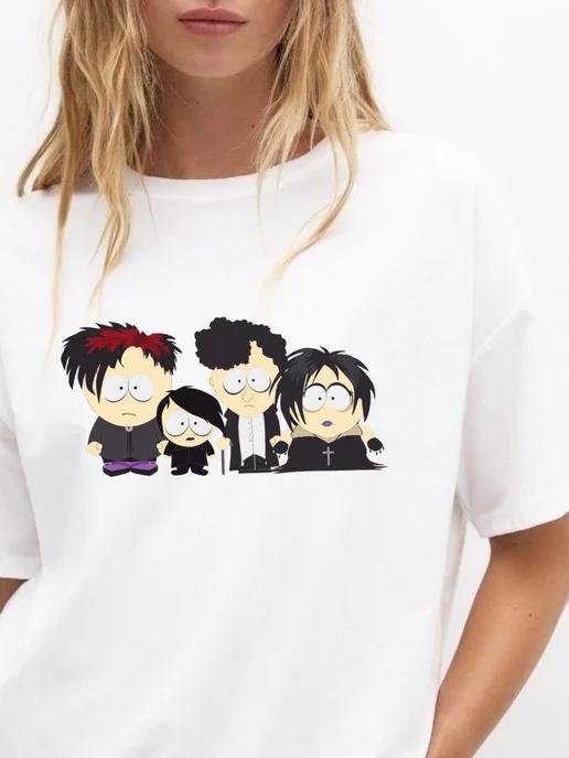 Oversized T-shirt with “South Park” print 2XL